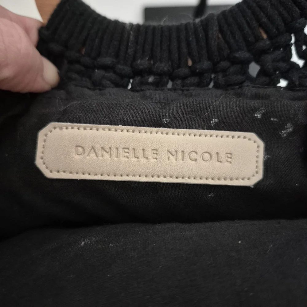 Black Fringe Women Bag By Danielle Nicole - Picture 3 of 5